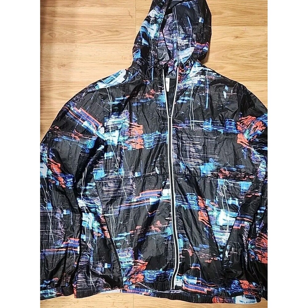 DSG Black Mens Size Large Sleeve Classic Hoodie Full Zip-Up Jacket